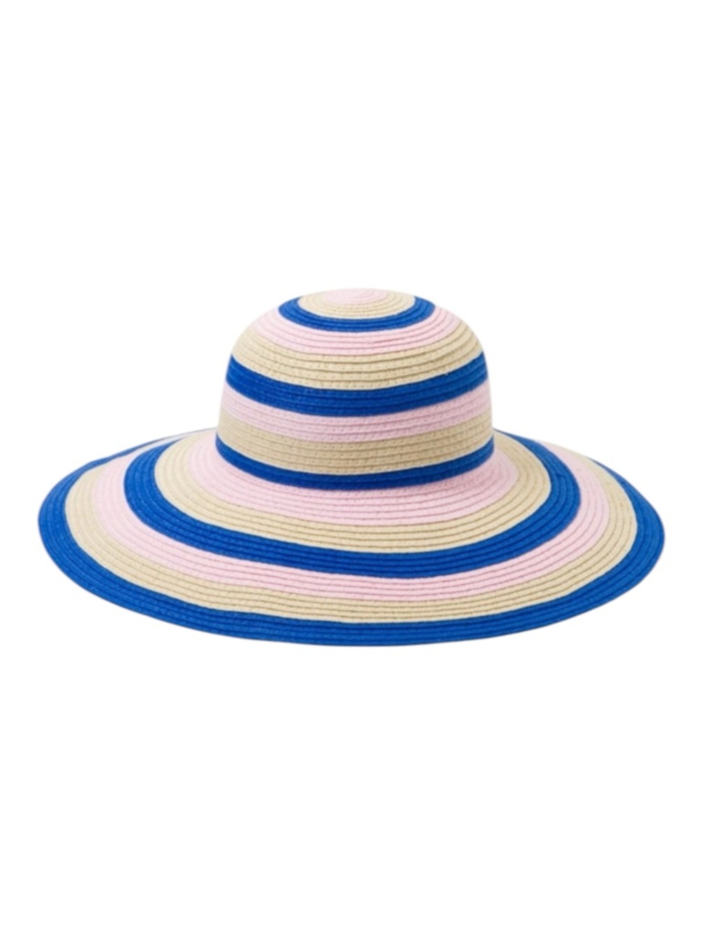 CJanie and Jack Striped Straw Sun Hat